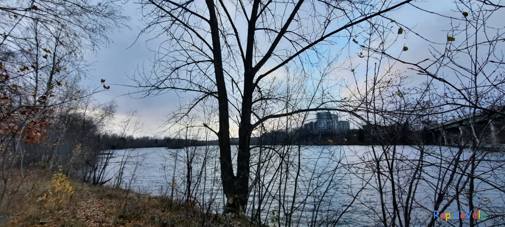 Vue K13 Rivière Magog de Sherbrooke
