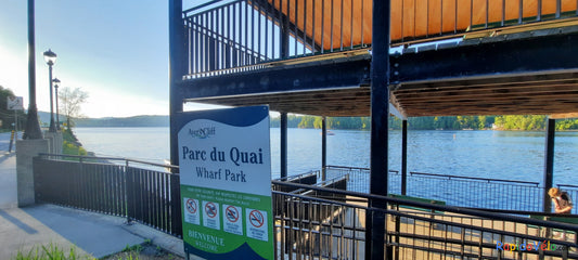 2022-06-24 Coucher De Soleil Sur Le Lac Massawippi (Vue Wharf Park)