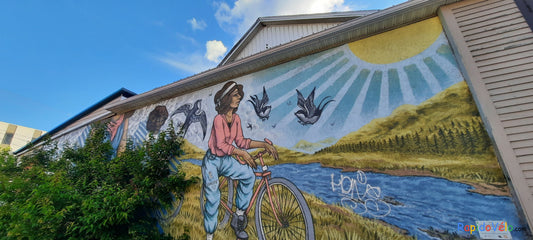 Les Femmes À Vélo (Murale)