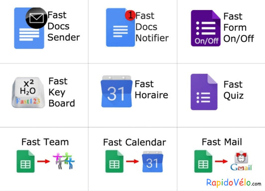 Outils Google Apps