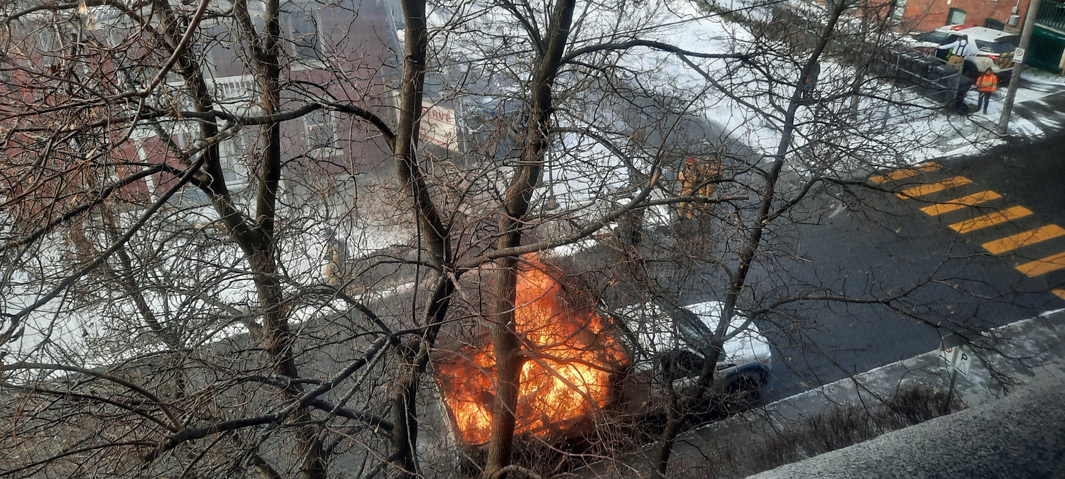 Incendio en Cathedral Street en Sherbrooke (3 de diciembre de 2021)