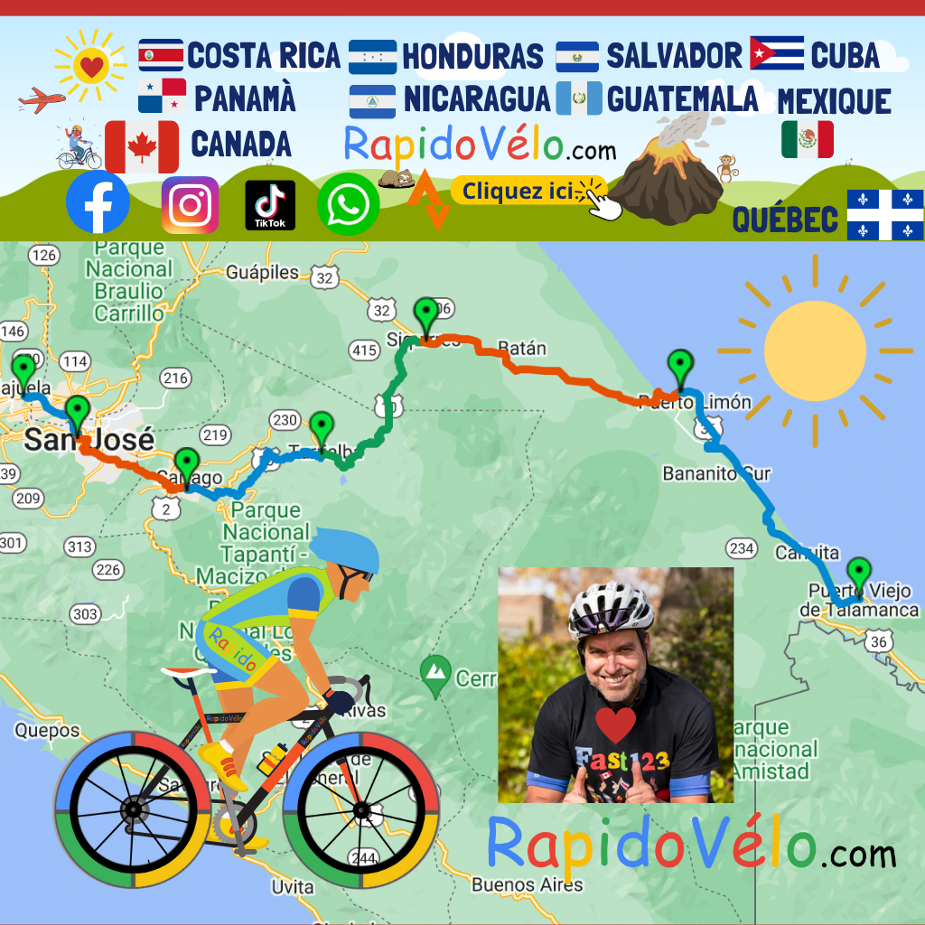 Summary of my 5 month cycling trip in Central America