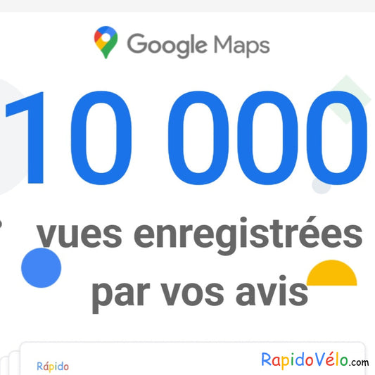 10 000 Vues De Mes Avis Sur Google Maps.