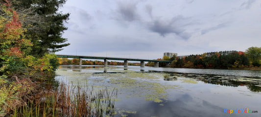 10 Octobre 2021 7H44 (Vue P1) Pont Jacques Cartier De Sherbrooke