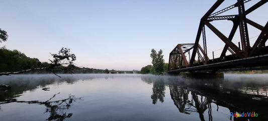 16 Août 2021 6H00 (Vue B2) Pont Jacques Cartier De Sherbrooke Et Noir