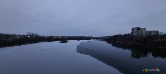 2021-11-30 6:55 Rivière Magog À Sherbrooke (Vue Sureo)