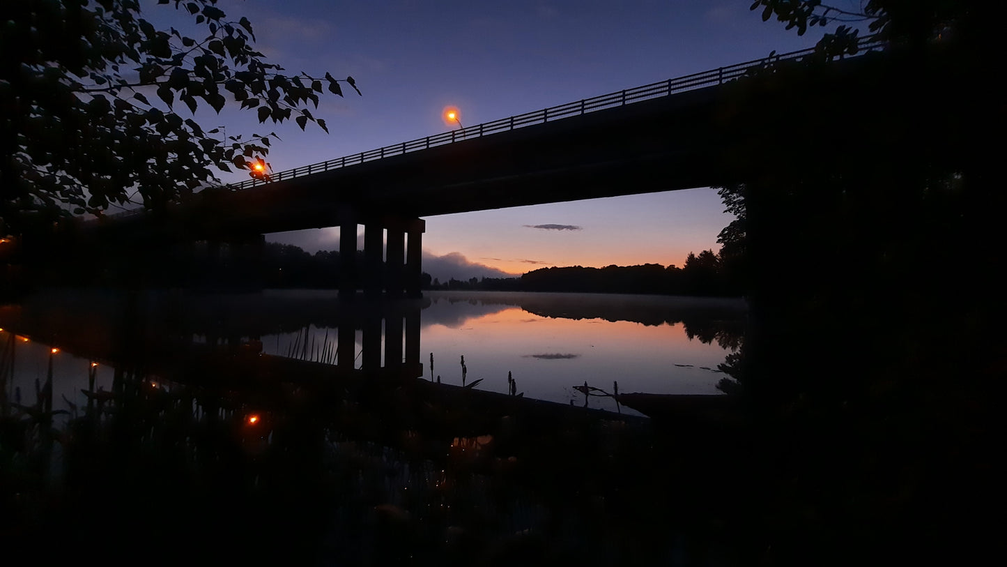 23 Juillet 2021 - Rivière Magog Et Pont Jacques Cartier