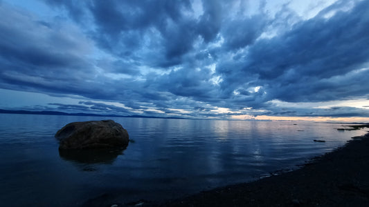 Aube Riviere Du Loup 27 Juillet 2021 Fleuve St-Laurent