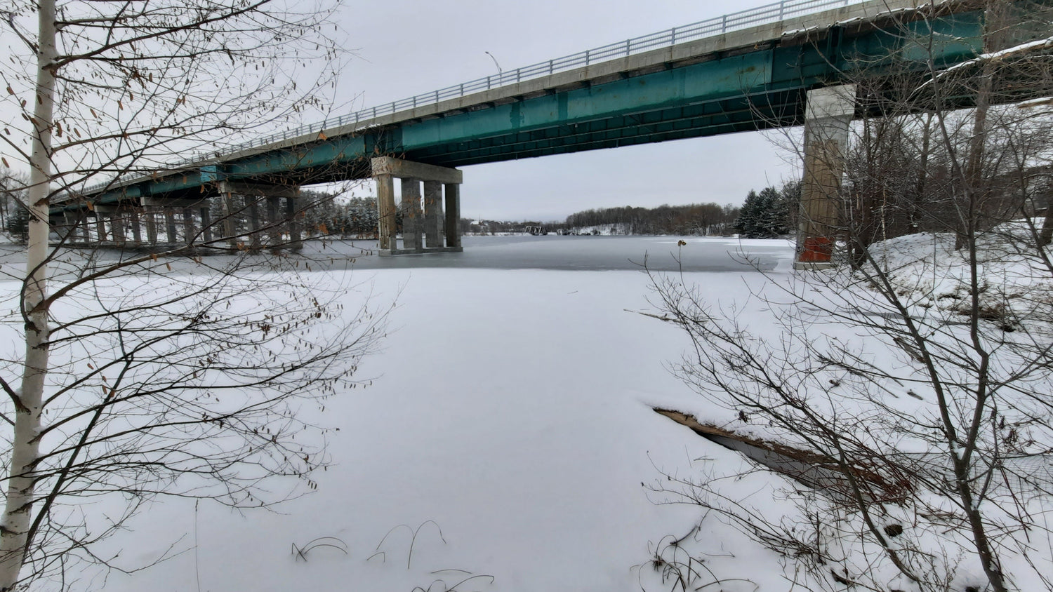 Rivière Magog 2021-12-19 (Vue K1)