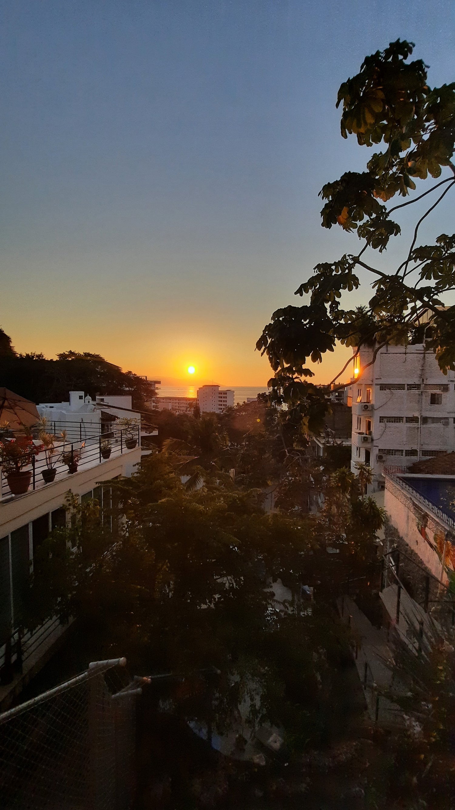 Coucher De Soleil Du 26 Décembre 2021 Puerto Vallarta (8 Photos)