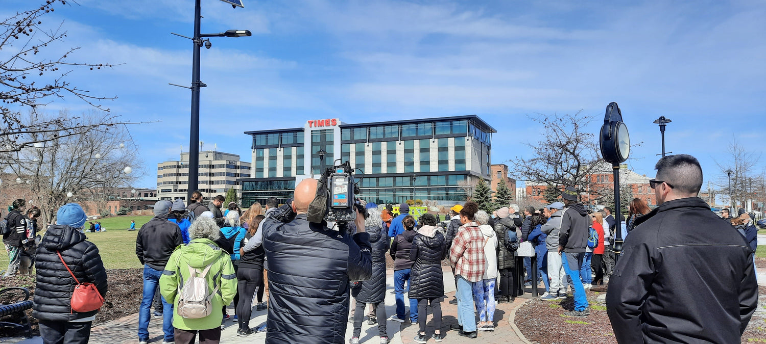 Manifestation Rodriguez-Flores À Sherbrooke 2022-04-23