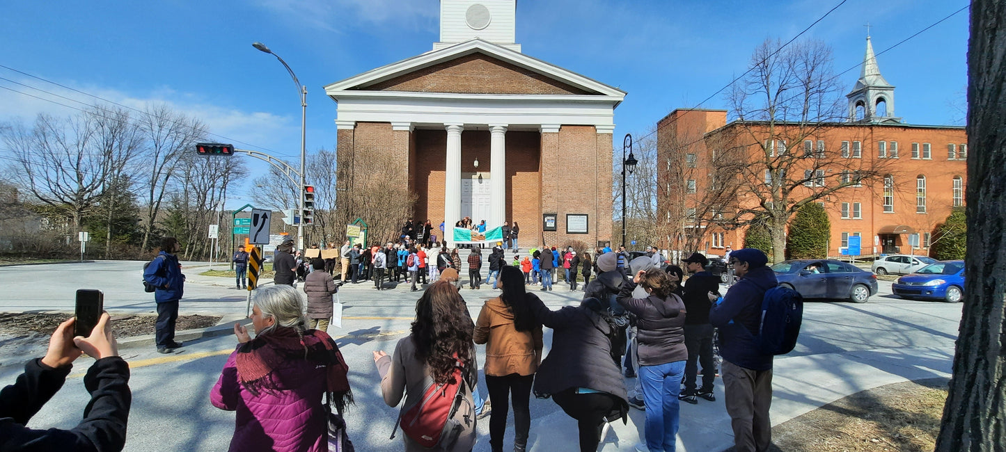 Manifestation Rodriguez-Flores À Sherbrooke 2022-04-23