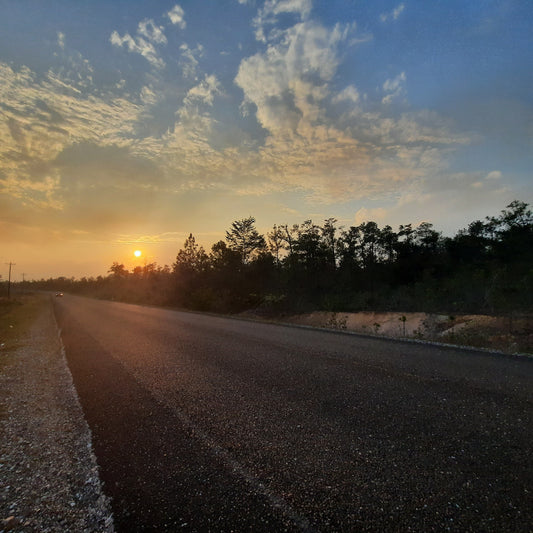 Premier Coucher De Soleil Au Belize