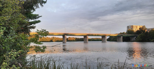 28 Août 2021 6H23 (Vue P1) Pont Jacques Cartier De Sherbrooke
