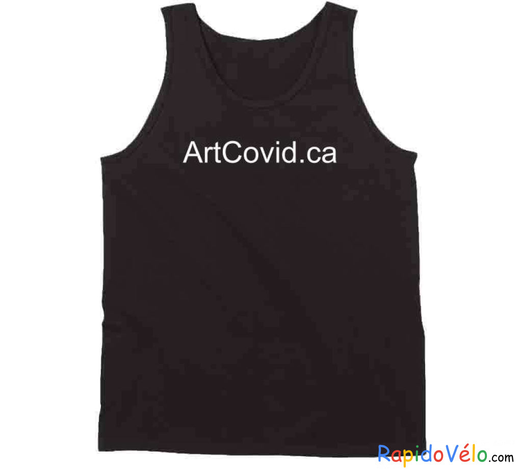 Artcovid.ca T Shirt Tanktop / Black Small T-Shirt