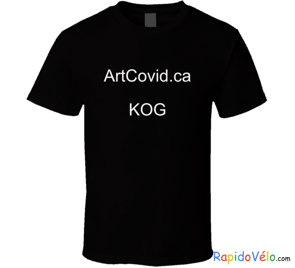 Artcovid Kog T Shirt Classic / Black Small T-Shirt