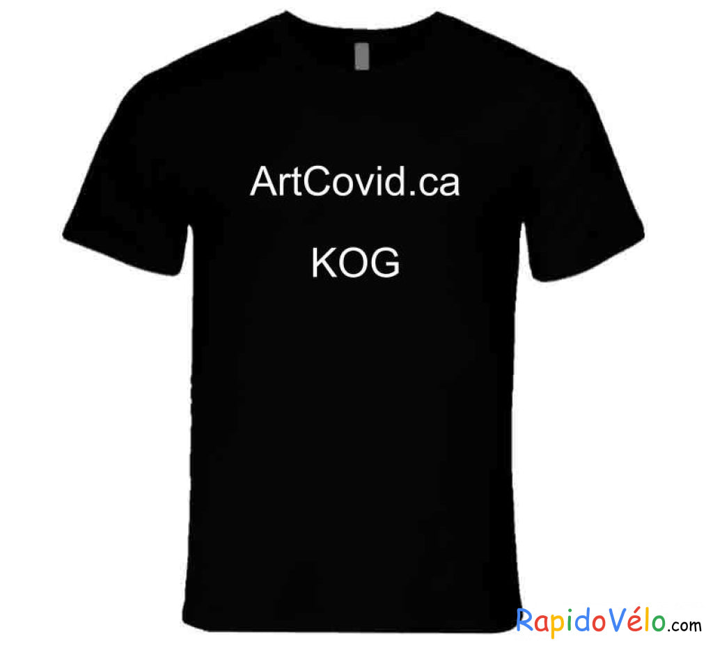 Artcovid Kog T Shirt Premium / Black Small T-Shirt