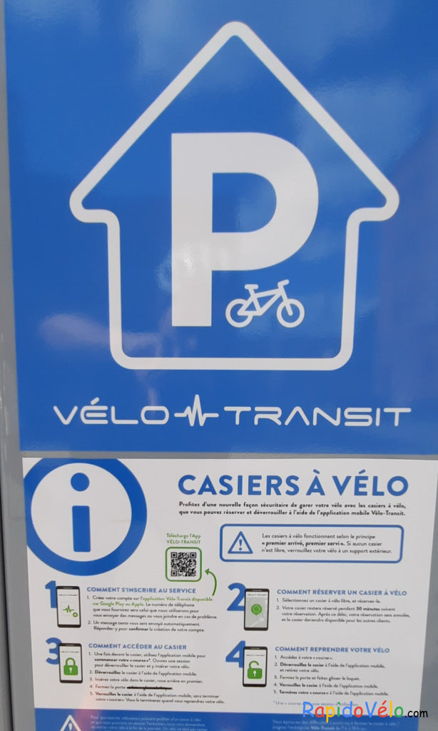 Casiers Vélo Transit À Sherbrooke