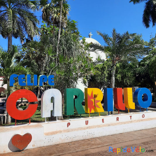 En Direction De Felipe Carillo Puerto Quintana Roo Mexique
