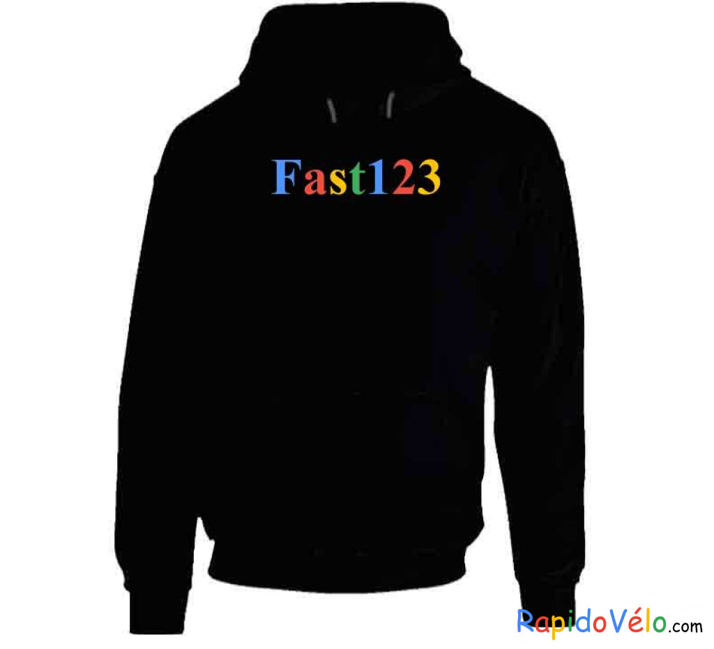 Fast123 T Shirt Hoodie / Black Small T-Shirt