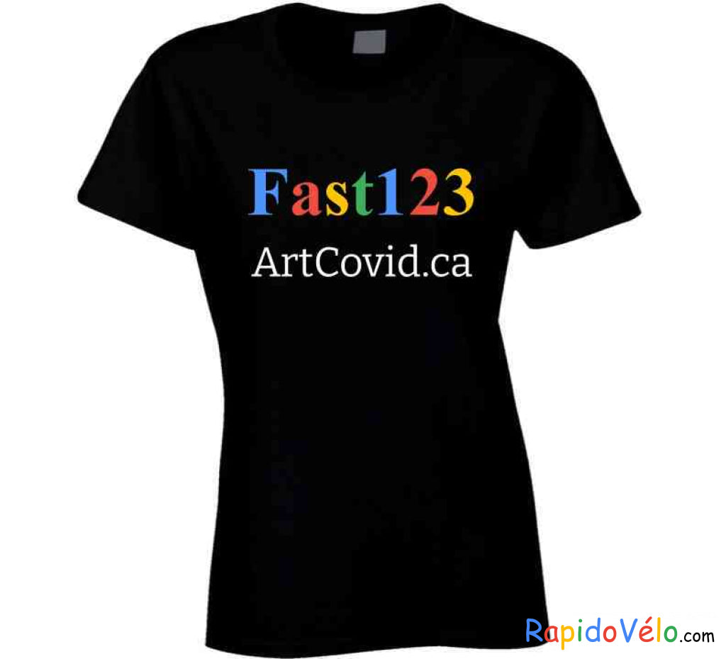 Fast123 T Shirt Ladies / Black Small T-Shirt