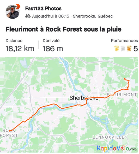 Fleurimont - Rock Forest Sous La Pluie