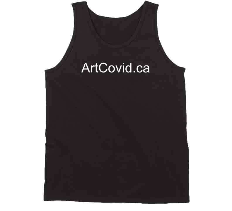 Artcovid.ca T Shirt Tanktop / Black Small T-Shirt