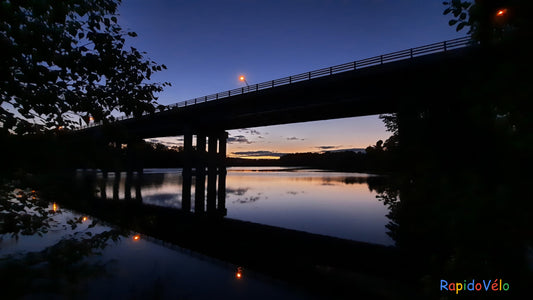 Le Pont Jacques Cartier De Sherbrooke À L’aube Du 23 Juin 2021 4H28 (Vue K1) (Jour 1)