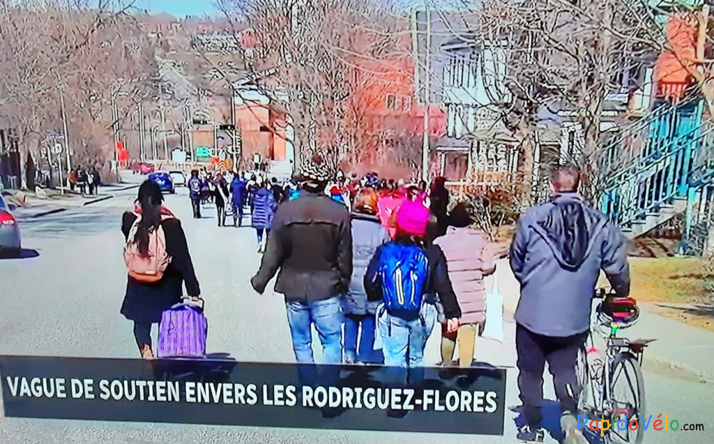 Manifestation Rodriguez-Flores À Sherbrooke 2022-04-23