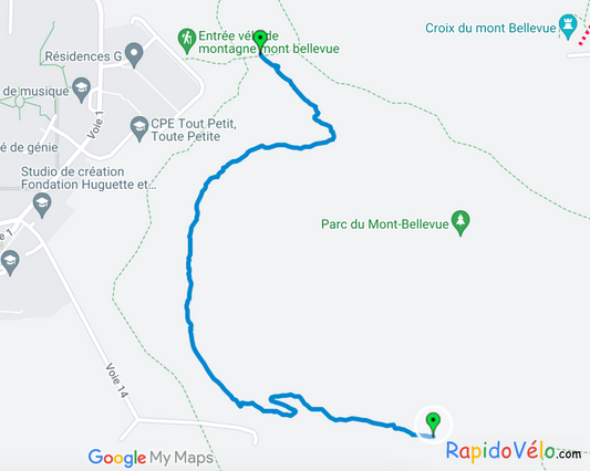 Nouveaux Sentiers Rustiques Au Mont-Bellevue (Cliquez Pour Voir Le Sentier)