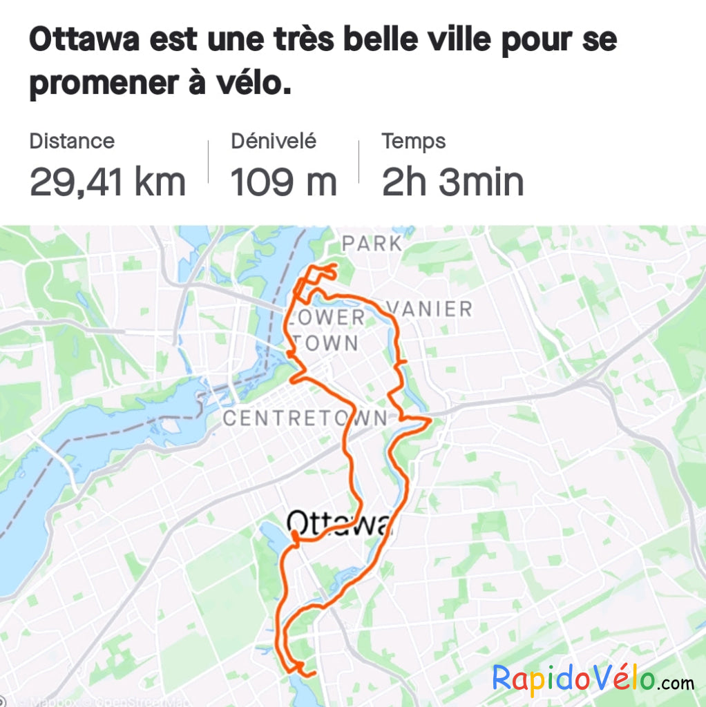 Ottawa Une Ville De Vélo