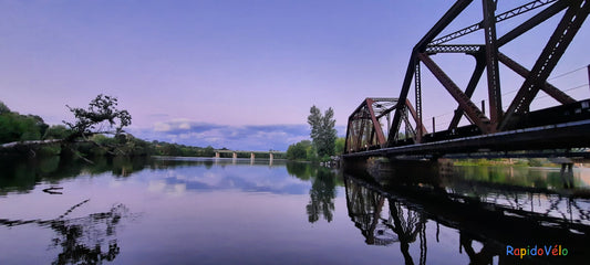 Pont Noir Et Jacques Cartier De Sherbrooke 3 Août 2021 5H23 (Vue B2)