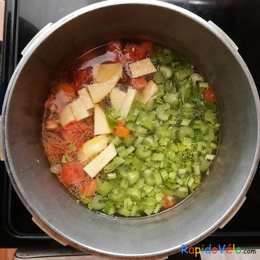 Recette De Soupe Aux Legumes #Presto