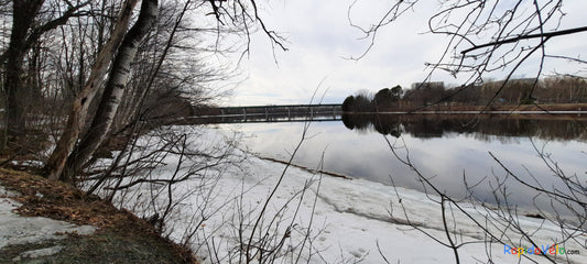 Rivière Magog À Sherbrooke 23 Mars 2022 (Vue 0)